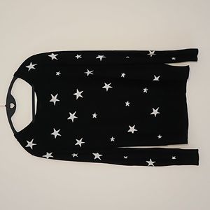 Only Mine Star Print Cashmere Blend Sweater